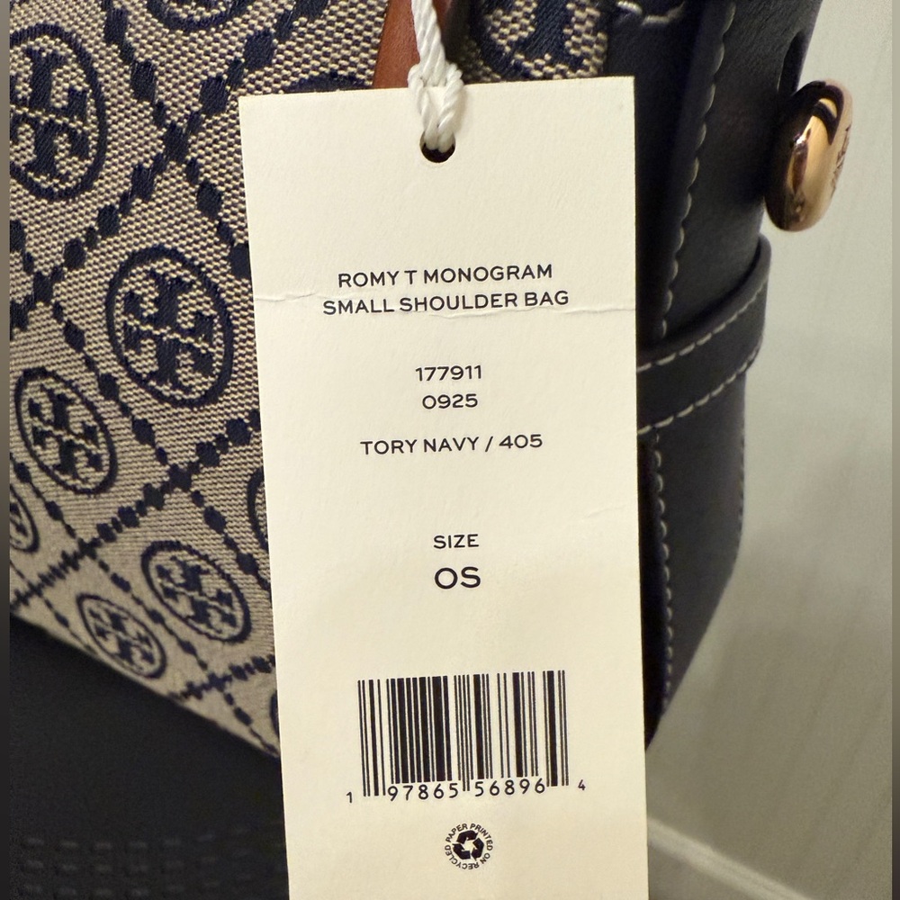 T Monogram Small Romy Shoulder Bag - Picture 15 of 16